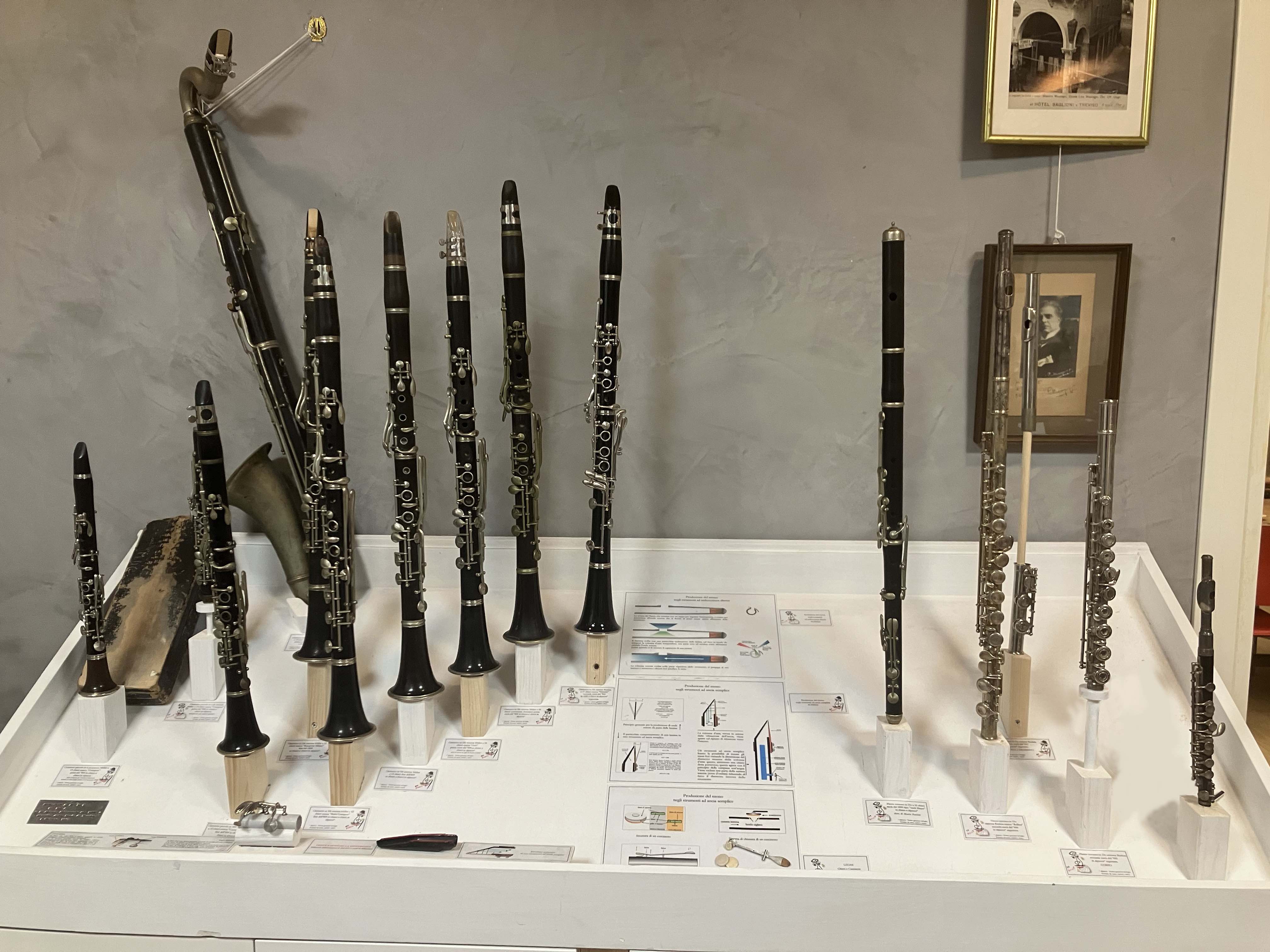 Clarinetti e Flauti - Museo